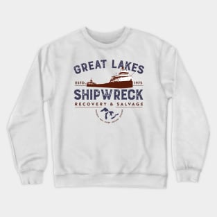 Great Lakes Shipwreck Recovery and Salvage Crewneck Sweatshirt